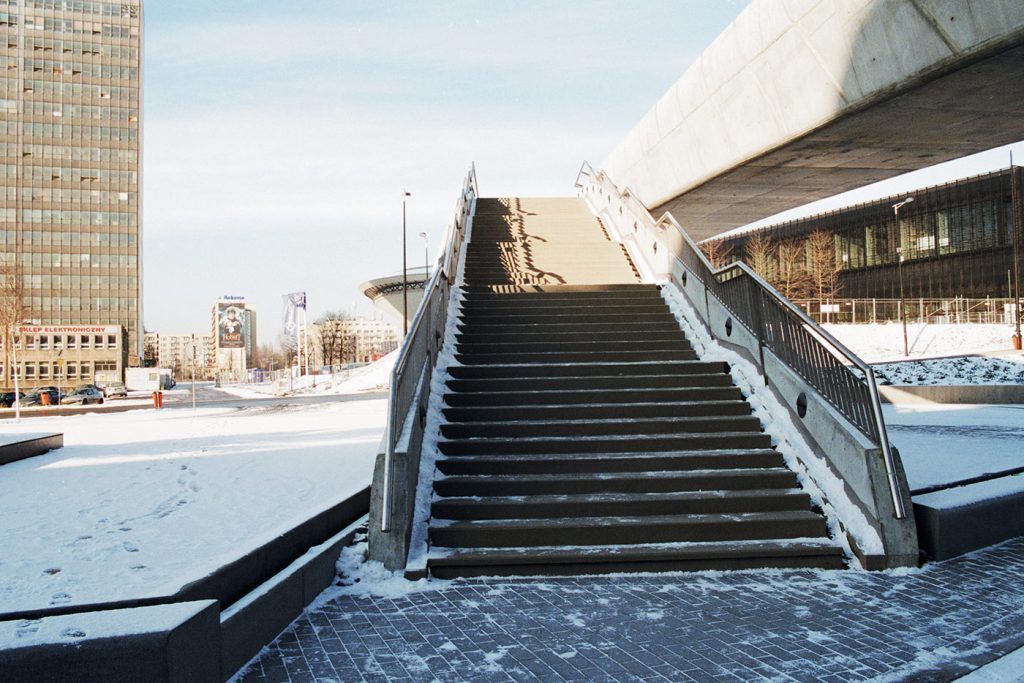 un escalier